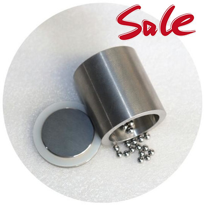 Zurenbestendige wolfraamcarbide kogelmolen pot slijpleverancier 50ml Voor droog/nat slijpen Aanpasbaar
