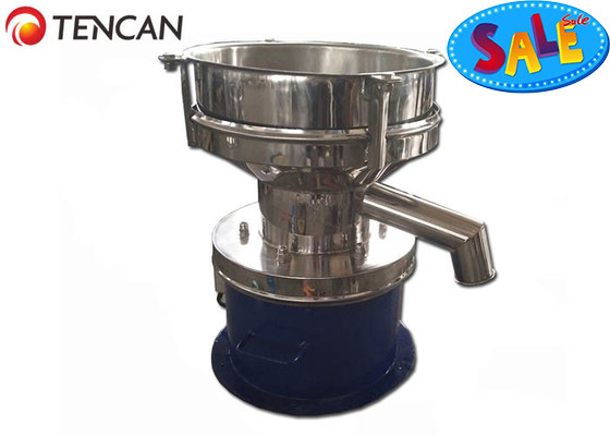 Sieve Shaker Lab-apparatuur Vibrating Screener Eenmotorige 0,12 kW Rotary Direct Discharge 520mm