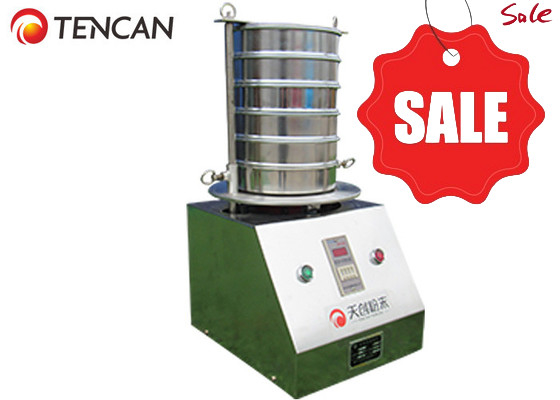 Laboratoriaal zeefschakers 1420 Rpm Vibratorische screener van roestvrij staal 300 mm in diameter