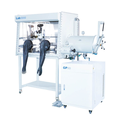 TENCAN Lab Purified Glove Box GBP1000D-4 (1200) Tweezijdige werkhandschoenbox Gaszuiveringssystemen voor lithium-ionbatterijen