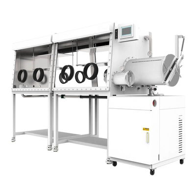 Gebruik in het laboratorium GBP 750S-4 ((1800) Inertgashandschoenenregeneratiesysteem met 4 handschoenen voor één zijde