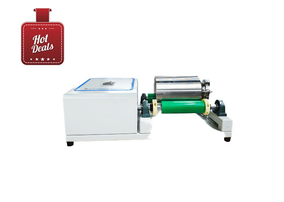 Laboratorium kogelmolen fabrikant te koop compacte laboratoriumapparatuur 5L capaciteit tank dubbele rol kogelmolen
