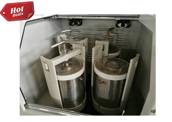 60L Verticale Planetary Ball Mill Frequency Control Precision Grinding System voor geavanceerde materialen