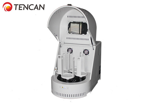0.25kW snelheidsregeling Frequentieregeling TENCAN Planetary Ball Mill voor voedsel en chemicaliën Poedermaling 0,4L Capaciteit