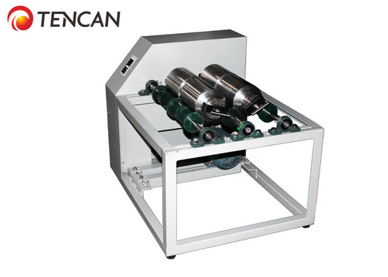 4×20L Multi-positie horizontale rolpotmolen capaciteit voor ultrafijn poeder malen en mengen in laboratorium/batchproductie