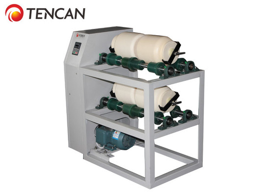 4×20L Multi-positie horizontale rolpotmolen capaciteit voor ultrafijn poeder malen en mengen in laboratorium/batchproductie