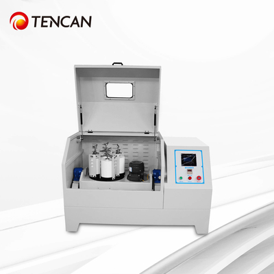 Lithium Batterij Tencan 3D Kogelmolen | Omnidirectionele Beweging voor NMC/LFP/Si Anode, Optioneel Vacuüm & Koeling
