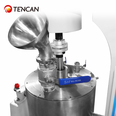 TENCAN JM-50 Chocolade Kogelmolen 50L Waterkoeling Jas Laag Geluidsniveau 60dB Max Capaciteit 17.5L OEM