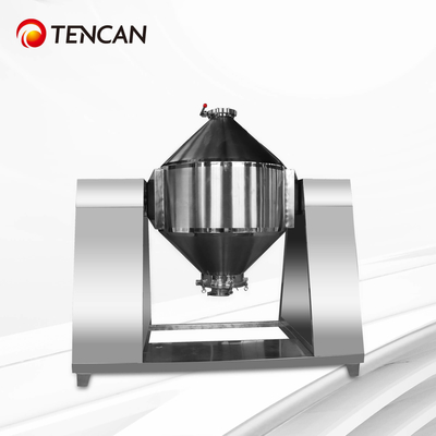 Tencan 5-300L Laboratorium/Industriële Dubbele Kegel Menger - Hoge Efficiëntie & Laag Energieverbruik