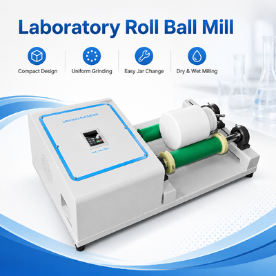 QM-5 Laboratory Ball Mill met variabele snelheid 60-570 Rpm, robuuste bouw en slijp- en mengvermogen voor onderzoek en industrieel gebruik