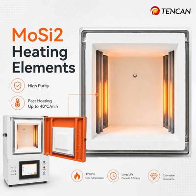 TENCAN CE gecertificeerde 1700°C tandheelkundige zirconia sinteroven met MoSi2-verwarmer en 7-inch touchscreen voor tandheelkundige keramiek