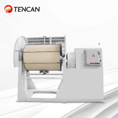 TENCAN High-Purity Nylon Drum Ball Mill Metalenvrije poedermaling mengapparatuur