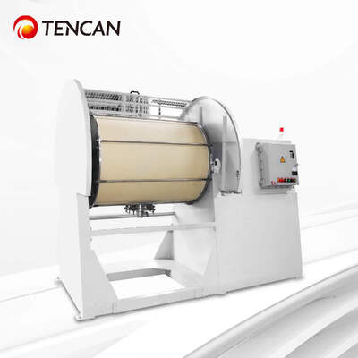 TENCAN High-Purity Nylon Drum Ball Mill Metalenvrije poedermaling mengapparatuur
