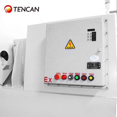 TENCAN High-Purity Nylon Drum Ball Mill Metalenvrije poedermaling mengapparatuur