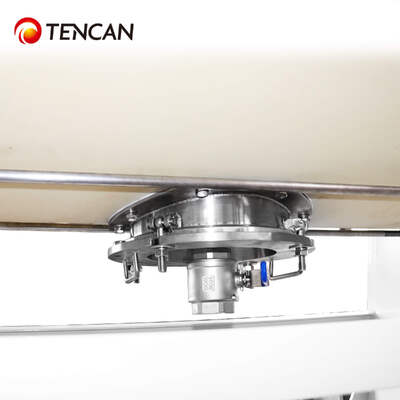 TENCAN High-Purity Nylon Drum Ball Mill Metalenvrije poedermaling mengapparatuur