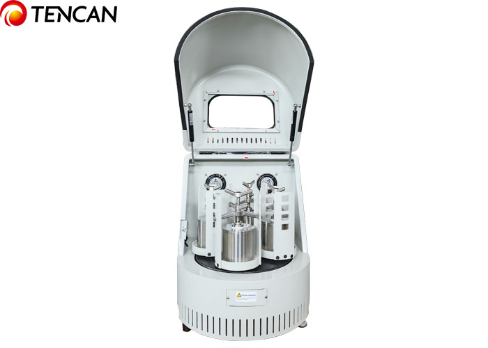 Laboratorium Planetary Ball Mill leverancier slijpen roestvrij staal 220V 0-670rpm Voor kwartssteen
