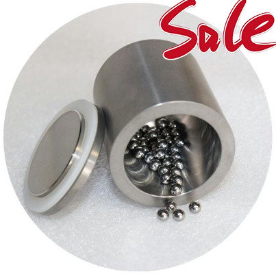 Ball Mill Jar Ball Mill Fabrikant Wolframcarbide Aanpasbare 50 ml capaciteit Met 46 mm inwendige diepte