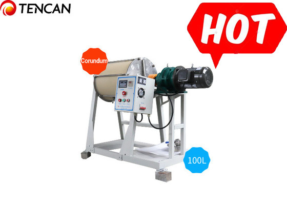 Rolling Ball Mill Powder Pulverizer te koop 380V-50Hz Spanning met 20-45rpm Rotatiesnelheid 5-35Kg/h Uitgang