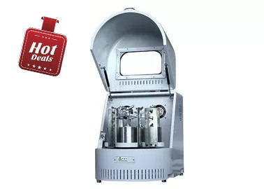 Semi-ronde verticale laboratoriumkogelmolen voor het maken van poeder op nanoschaal 6L 220V