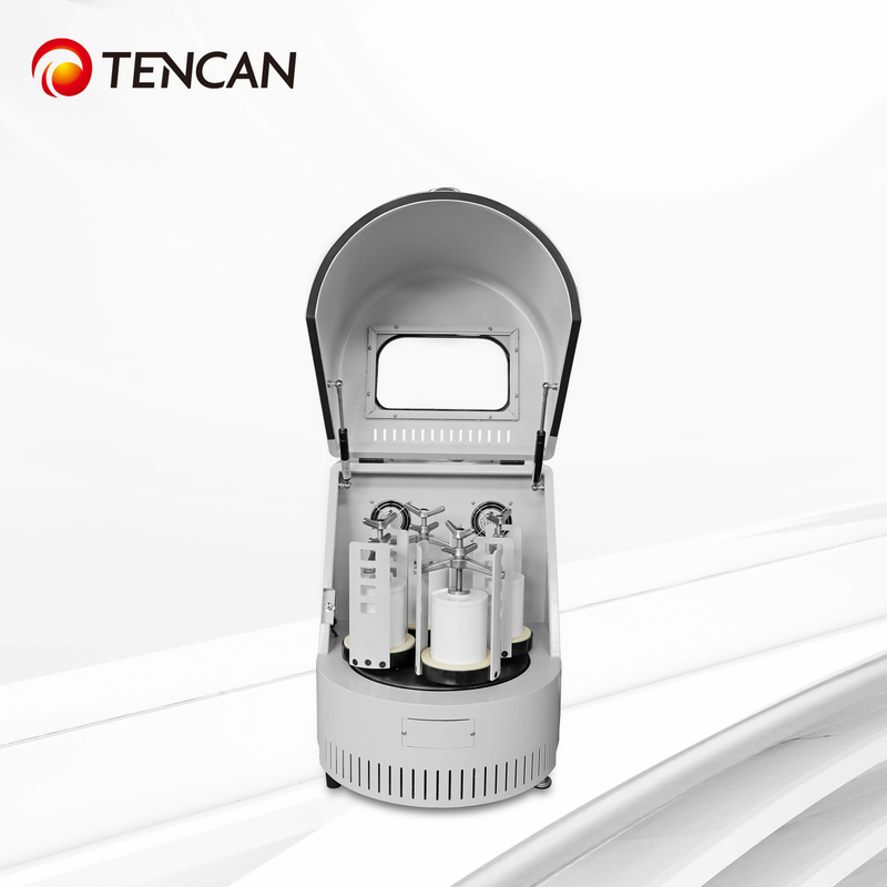 TENCAN XQM-2A Lab Planetary Ball Mill 2L 220V Touch Screen Nano Grinding 0.1μm voor hygroscopische materialen CE gecertificeerd