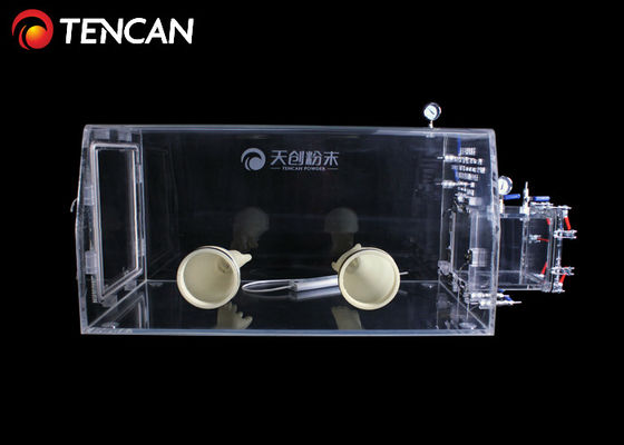 Het transparante Acryl 10mm van het de Dooslaboratorium van de Isolatiehandschoen Antistof Geen Vacuüm